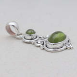 925 Sterling Silver Tourmaline Pendants