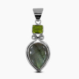 925 Sterling Silver Larimar Pendants