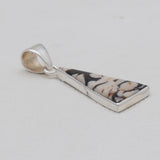 Peanut Wood Jasper Silver Jewelry Sets