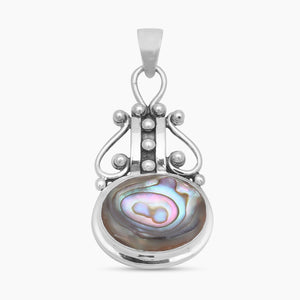 925 Silver Abalone Shell Pendants