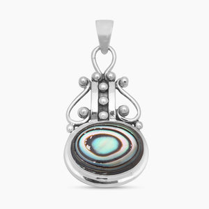 925 Silver Abalone Shell Pendants