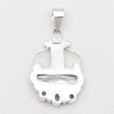 Freshwater Pearl & Citrine Silver Pendants