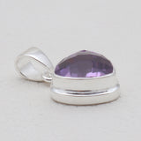 925 Sterling Silver Amethyst Pendants