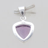 925 Sterling Silver Amethyst Pendants