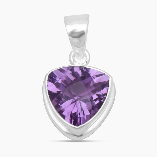 925 Sterling Silver Amethyst Pendants