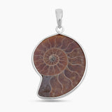 925 Solid Silver Ammonite Pendants