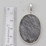 Tourmalated Quartz Silver Pendants