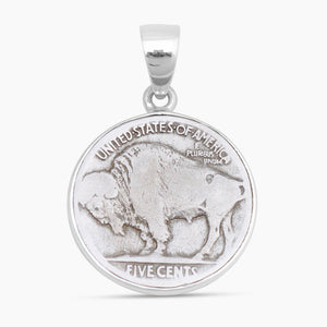 925 Sterling Silver Coin Pendants
