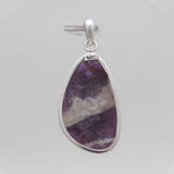 925 Sterling Silver Amethyst Lace Pendants