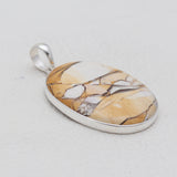 Brecciated Mookaite Silver Pendants