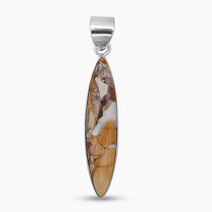 Brecciated Mookaite Silver Pendants