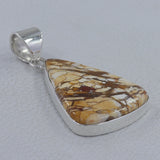 925 Silver Brecciated Mookaite Pendants