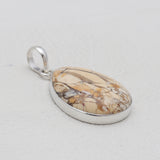 Brecciated Mookaite Silver Pendants