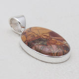 925 Sterling Silver Dynasty Jasper Pendants