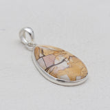 Brecciated Mookaite Silver Pendants