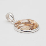 Brecciated Mookaite Silver Pendants