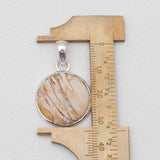 Brecciated Mookaite Silver Pendants