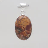 925 Sterling Silver Dynasty Jasper Pendants
