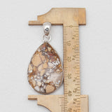Brecciated Mookaite Silver Pendants