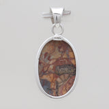 925 Sterling Silver Dynasty Jasper Pendants