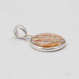 Brecciated Mookaite Silver Pendants
