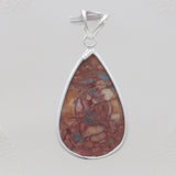 925 Sterling Silver Dynasty Jasper Pendants
