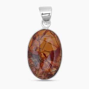 925 Sterling Silver Dynasty Jasper Pendants