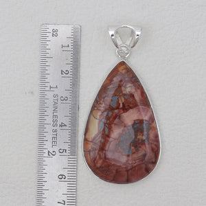 925 Sterling Silver Dynasty Jasper Pendants