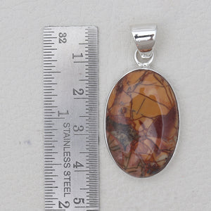 925 Sterling Silver Dynasty Jasper Pendants
