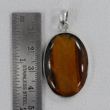 Tiger Eye 925 Sterling Silver Pendant