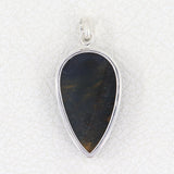 Tiger Eye 925 Sterling Silver Pendant