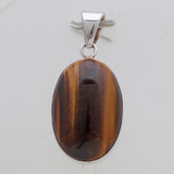 925 Sterling Silver Tiger Eye Pendants