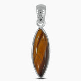 925 Sterling Silver Tiger Eye Pendants