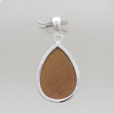 925 Sterling Silver Tiger Eye Pendants