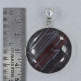 Hematite Gemstone Silver Pendants