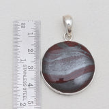 Hematite Gemstone Silver Pendants