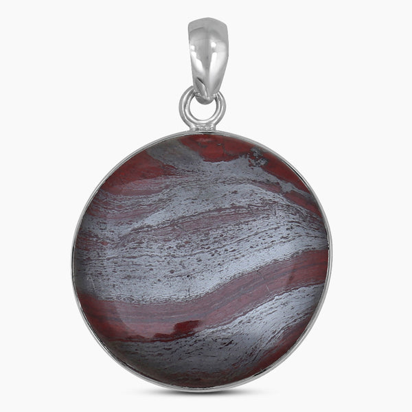 Hematite Gemstone Silver Pendants