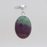 925 Sterling Silver Ruby Zoisite Pendants