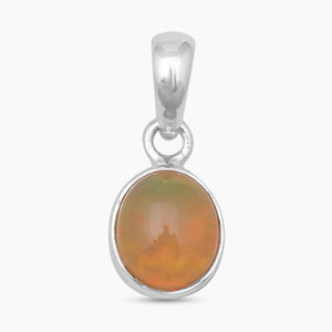 925 Sterling Silver Ethiopian Opal Pendants