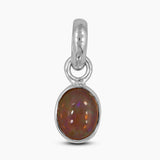 925 Sterling Silver Ethiopian Opal Pendants