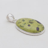 925 Sterling Silver Tasmanian Serpentine Pendants