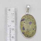 925 Sterling Silver Tasmanian Serpentine Pendants