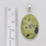 925 Sterling Silver Tasmanian Serpentine Pendants