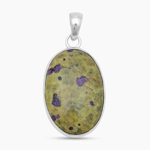 925 Sterling Silver Tasmanian Serpentine Pendants