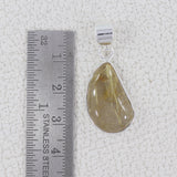 925 Silver Rutilated Quartz Pendant