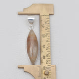 Rutilated Quartz Silver Pendants