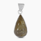 925 Silver Rutilated Quartz Pendants