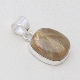 925 Sterling Silver Rutilated Quartz Pendants