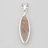 Rutilated Quartz Silver Pendants