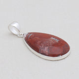 Crazy Lace Agate Silver Pendants